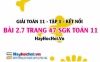 Bài 2.7 SGK Toán 11 tập 1 Kết nối tri thức: Bài Toán Lãi Suất